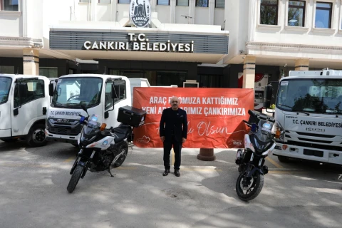 Çankırı Belediyesi Araç Filosunda Yeni Araç Sayısı 100’ü Aştı