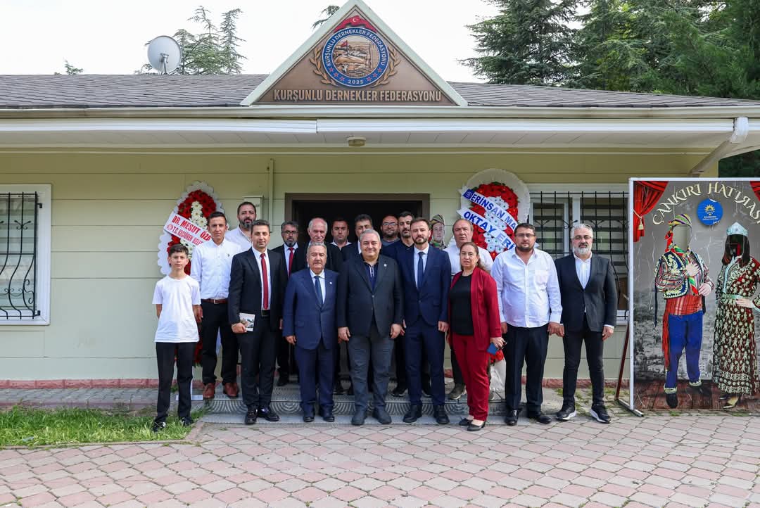 Kurşunlu’da Birlik ve Beraberlik Günü: Federasyon Binası Hizmete Girdi