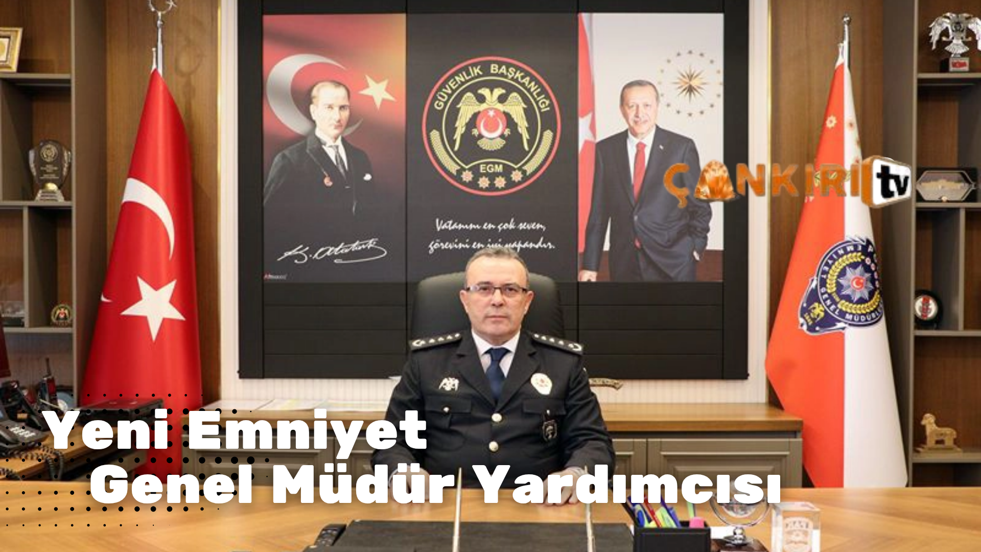 Çankırılı Emrullah Gölcük Emniyet Genel Müdür Yardımcısı Oldu