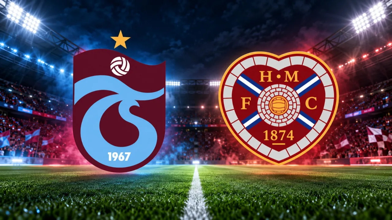 Trabzonspor, Hearts Maçında Galibiyet Hedefliyor