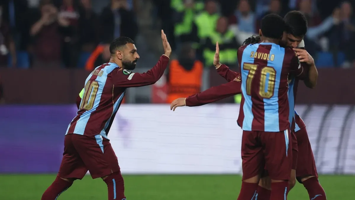 Trabzonspor’dan Hearts’a Karşı 2-0’lık Zafer: Salah Bir Gol ve Asistle Parladı